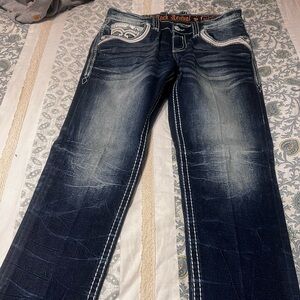 Rock revival jeans men. Used only 2 times, excellent condition.